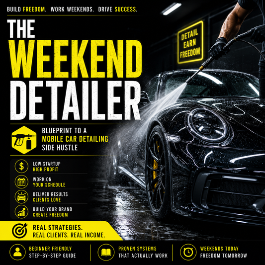 The Weekend Detailer: Blueprint to a Mobile Car Detailing Side Hustle